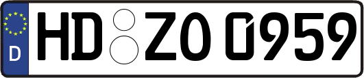 HD-ZO0959