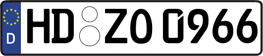 HD-ZO0966