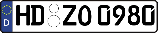 HD-ZO0980