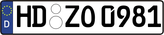 HD-ZO0981