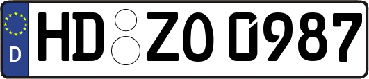 HD-ZO0987
