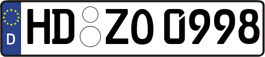 HD-ZO0998