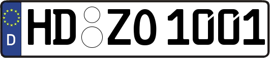 HD-ZO1001