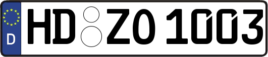 HD-ZO1003