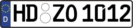 HD-ZO1012