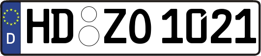 HD-ZO1021