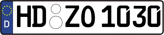 HD-ZO1030