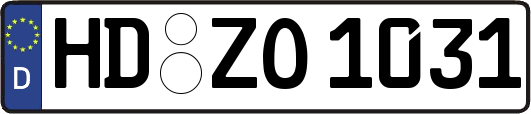 HD-ZO1031