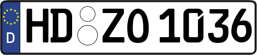 HD-ZO1036