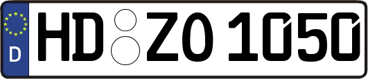 HD-ZO1050