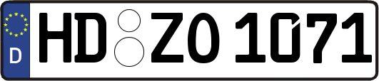 HD-ZO1071