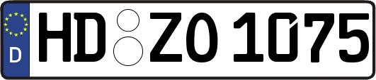 HD-ZO1075