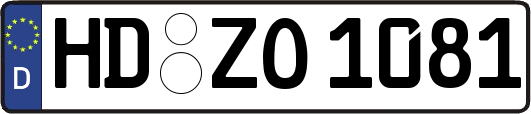 HD-ZO1081
