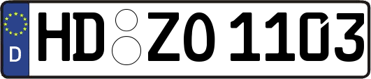 HD-ZO1103