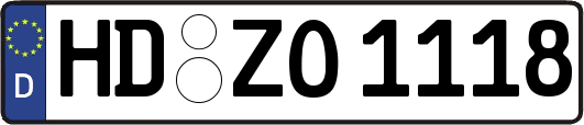 HD-ZO1118