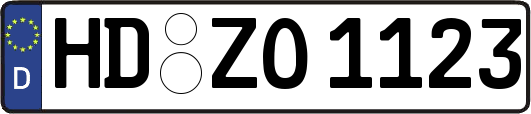 HD-ZO1123