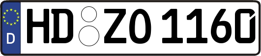 HD-ZO1160