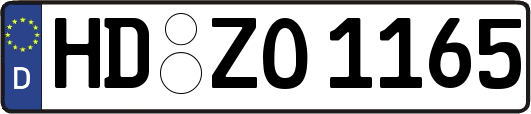 HD-ZO1165