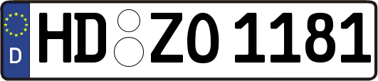 HD-ZO1181