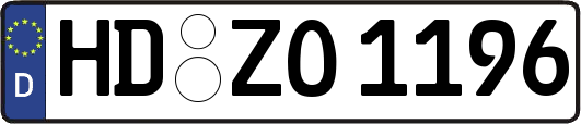 HD-ZO1196