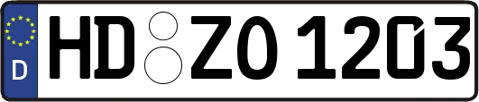 HD-ZO1203