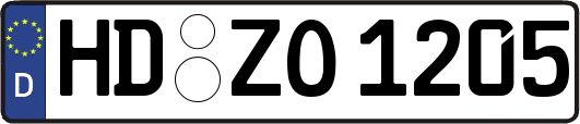 HD-ZO1205