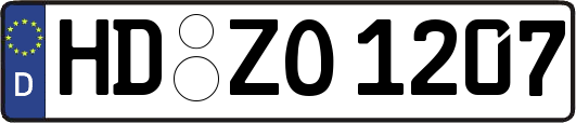 HD-ZO1207