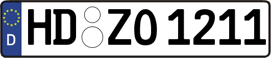HD-ZO1211