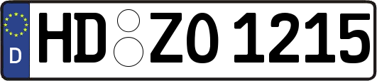 HD-ZO1215