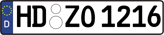 HD-ZO1216