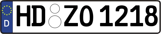 HD-ZO1218