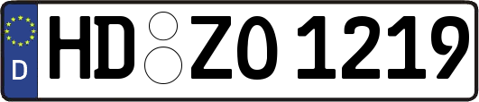 HD-ZO1219