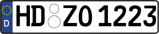 HD-ZO1223