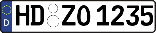 HD-ZO1235