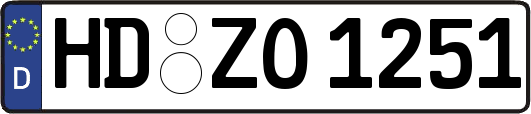 HD-ZO1251