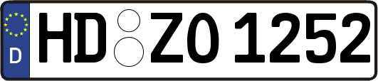 HD-ZO1252