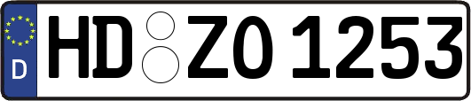 HD-ZO1253