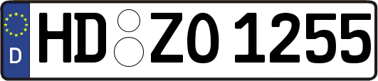 HD-ZO1255