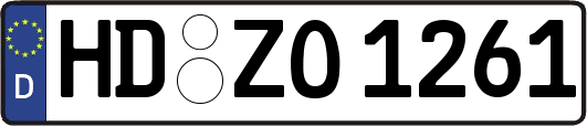 HD-ZO1261