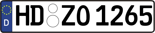 HD-ZO1265