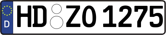 HD-ZO1275