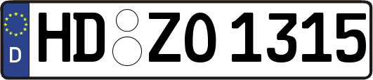 HD-ZO1315
