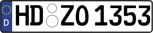 HD-ZO1353