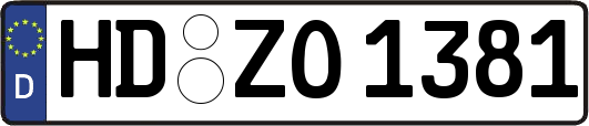 HD-ZO1381