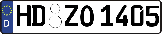 HD-ZO1405