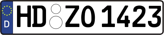 HD-ZO1423