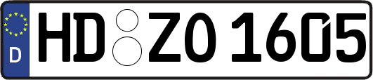 HD-ZO1605