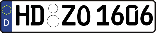 HD-ZO1606