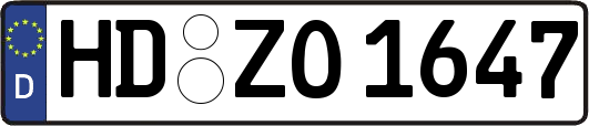 HD-ZO1647