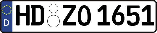 HD-ZO1651